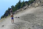 PICTURES/Mount Scott Hike - Crater Lake National Park/t_Barefoot Hiker _2.JPG